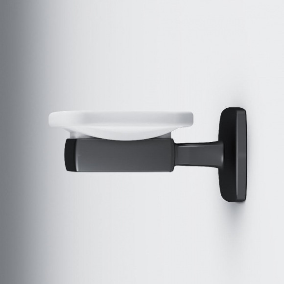 Мыльница AM.PM Gem A9034222 Черная матовая Мыльница AM.PM Gem A9034222 Черная матовая