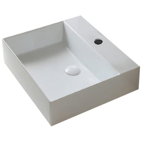 Раковина Azzurra Elegance Squared 60 ELLP060450QMBI/(EQA60M bi)*1 Белая Раковина Azzurra Elegance Squared 60 ELLP060450QMBI/(EQA60M bi)*1 Белая