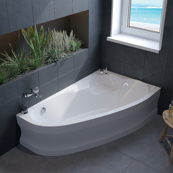 Акриловая ванна Koller Pool Nadine 150х100 R без гидромассажа