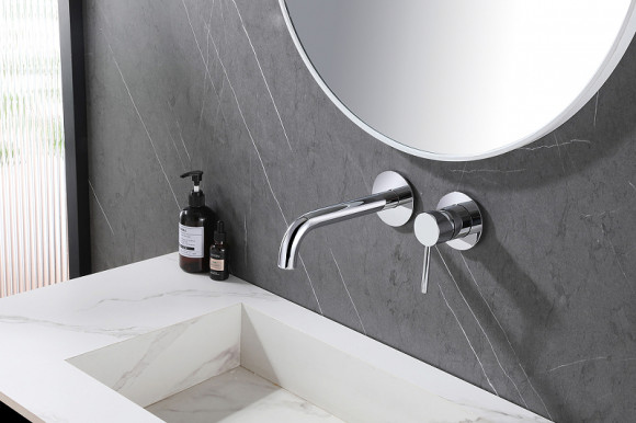 Смеситель для раковины Abber Wasser Kreis AF8112 Хром Смеситель для раковины Abber Wasser Kreis AF8112 Хром