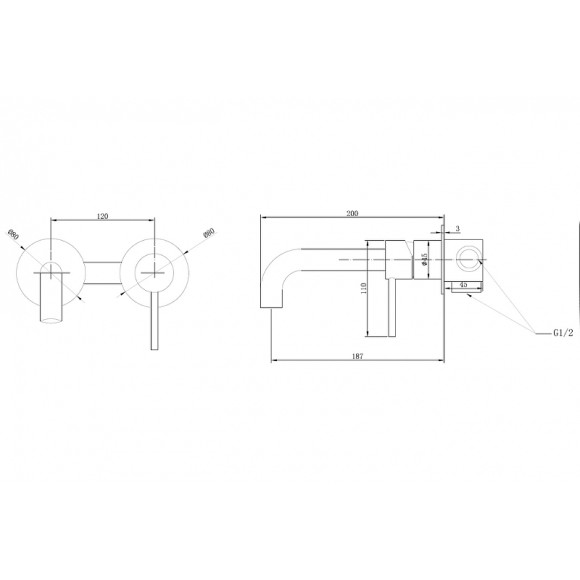Смеситель для раковины Abber Wasser Kreis AF8112 Хром Смеситель для раковины Abber Wasser Kreis AF8112 Хром