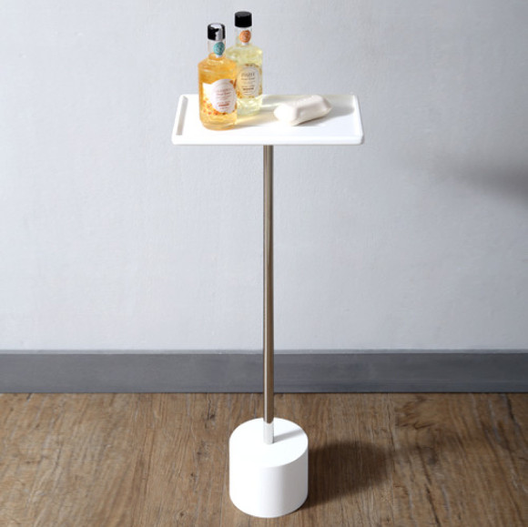 Напольная стойка Abber Stein AS1635 Белая Напольная стойка Abber Stein AS1635 Белая