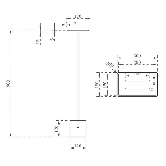 Напольная стойка Abber Stein AS1635 Белая Напольная стойка Abber Stein AS1635 Белая