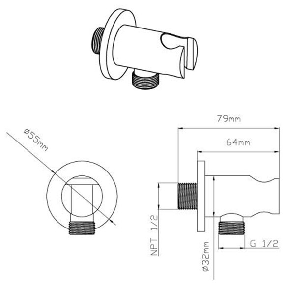 Душевая система Vincea Inspire VSFW-4I212MB Черная матовая
