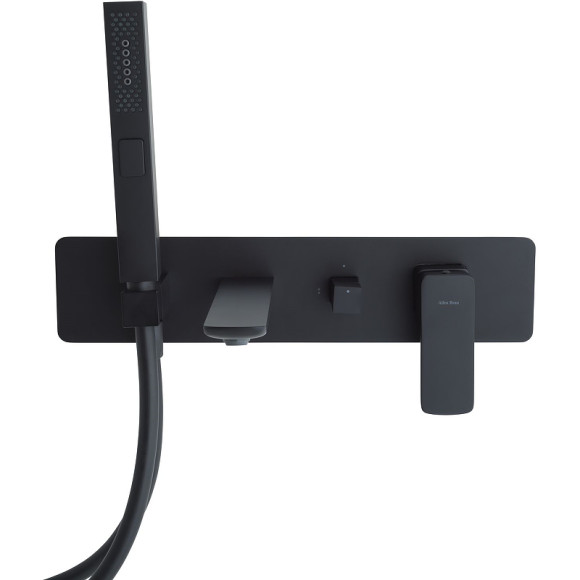 Смеситель для ванны Allen Brau Infinity 5.21007-31 Черный матовый Смеситель для ванны Allen Brau Infinity 5.21007-31 Черный матовый