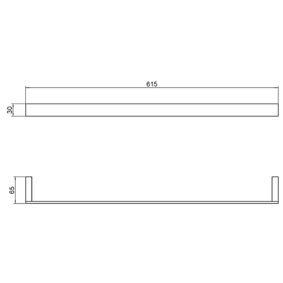 Полотенцедержатель Timo Petruma 15253/03 Черный матовый