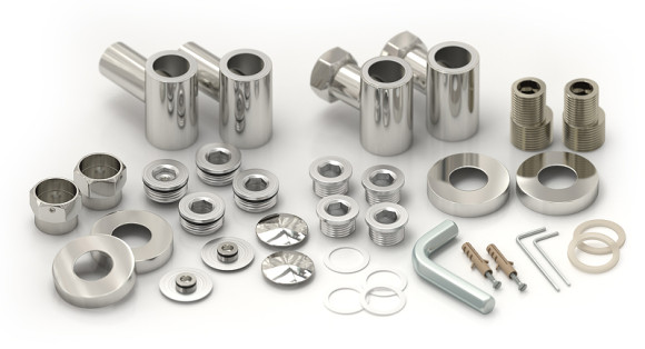 Водяной полотенцесушитель Сунержа Галант+ 500х500 00-0200-5050 Хром Водяной полотенцесушитель Сунержа Галант+ 500х500 00-0200-5050 Хром