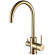 Смеситель для кухни Paulmark Essen Es213211-G Золото Смеситель для кухни Paulmark Essen Es213211-G Золото