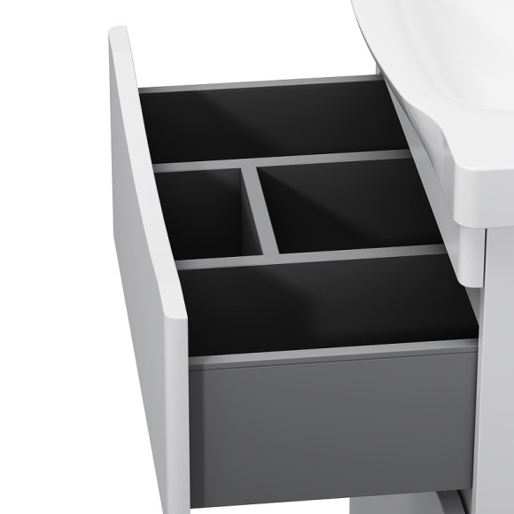 Тумба под раковину AM.PM Like 65 M80FSX0652WG Белая Тумба под раковину AM.PM Like 65 M80FSX0652WG Белая