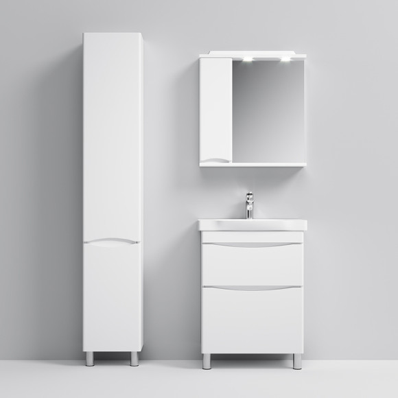 Тумба под раковину AM.PM Like 65 M80FSX0652WG Белая Тумба под раковину AM.PM Like 65 M80FSX0652WG Белая