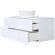 Тумба с раковиной Orange Otto 100 Ot-100TuMDF+B08-360W подвесная Белый глянец Тумба с раковиной Orange Otto 100 Ot-100TuMDF+B08-360W подвесная Белый глянец