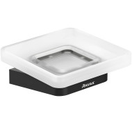 Мыльница Ravak 10° X07P556 Черная матовая Мыльница Ravak 10° X07P556 Черная матовая