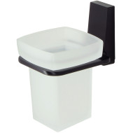 Стакан для зубных щеток WasserKRAFT Abens K-3228 Черный матовый Стакан для зубных щеток WasserKRAFT Abens K-3228 Черный матовый