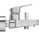 Смеситель для ванны Ideal Standard Ceraflex B1721AA Хром