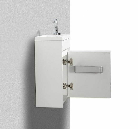 Тумба под раковину BelBagno Pietra Mini 46 R PIETRA MINI-460-1A-SO-BL-R подвесная Bianco Lucido Тумба под раковину BelBagno Pietra Mini 46 R PIETRA MINI-460-1A-SO-BL-R подвесная Bianco Lucido