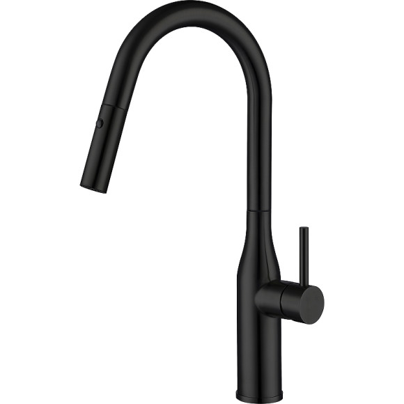 Смеситель для кухни Gappo G4398-46 Черный матовый