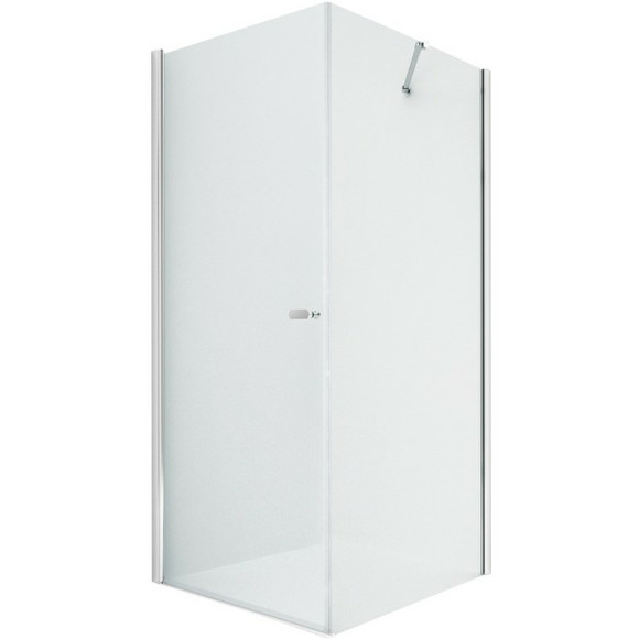 Душевой уголок New Trendy New Soleo Chrome 90x80 D-0141A/D-0087B профиль Хром стекло прозрачное