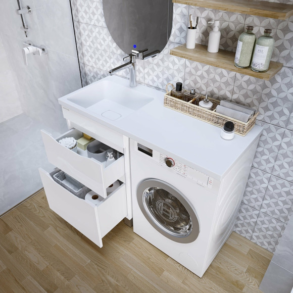 Тумба под раковину Grossman Вилар 110 125011 Белая Тумба под раковину Grossman Вилар 110 125011 Белая