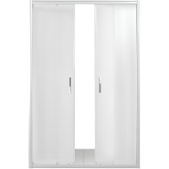 Душевая дверь в нишу River Dreike 150 МТ 10000002357 профиль Матовый хром стекло матовое
