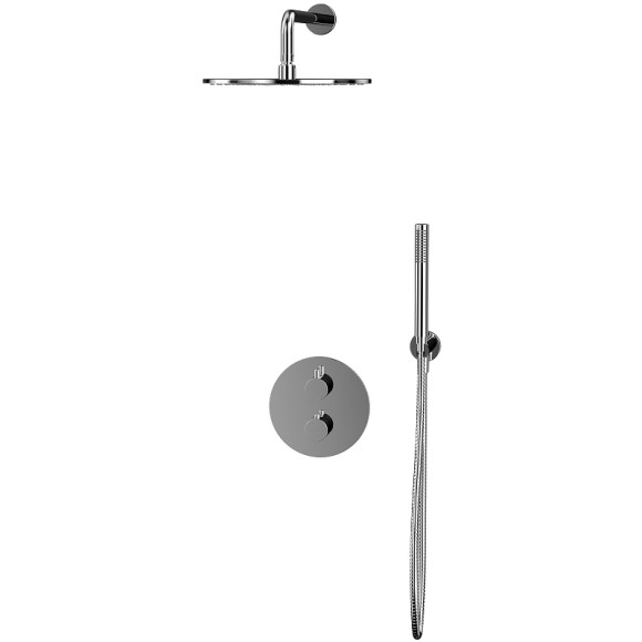Душевая система Whitecross Y chrome YSET08CR с термостатом Хром Душевая система Whitecross Y chrome YSET08CR с термостатом Хром