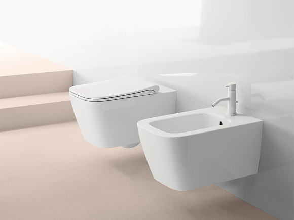 Унитаз GSI Nubes 961511 подвесной без сиденья