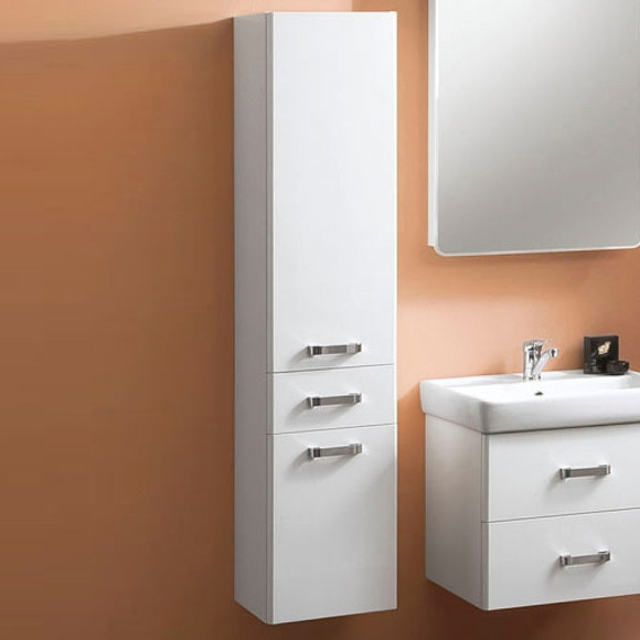 Шкаф пенал Aquaton Америна 34 1A135203AM010 подвесной Белый