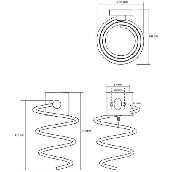 Держатель для фена Bemeta Beta 132117022 Хром Держатель для фена Bemeta Beta 132117022 Хром
