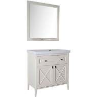 Комплект мебели для ванной ASB-Woodline Монте 80 Бежевый