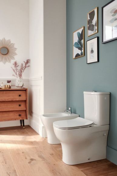 Биде Jacob Delafon Struktura EBC0002-00 Белое