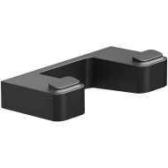 Двойной крючок Ravak 10° X07P554 Черный матовый Двойной крючок Ravak 10° X07P554 Черный матовый