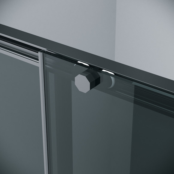 Душевой уголок Grossman Style 120х70 120.K33.05.1270.21.10 профиль Черный матовый стекло тонированное Душевой уголок Grossman Style 120х70 120.K33.05.1270.21.10 профиль Черный матовый стекло тонированное