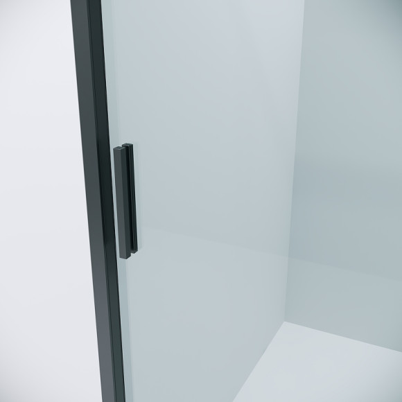 Душевая дверь Grossman Style 110 100.K33.05.110.21.00 профиль Черный матовый стекло прозрачное