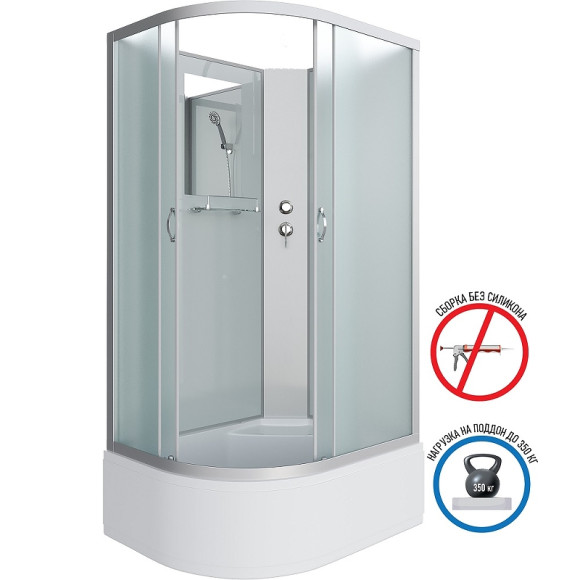 Душевая кабина Niagara Classic 120x80 NG-2310-14RBK без гидромассажа Душевая кабина Niagara Classic 120x80 NG-2310-14RBK без гидромассажа