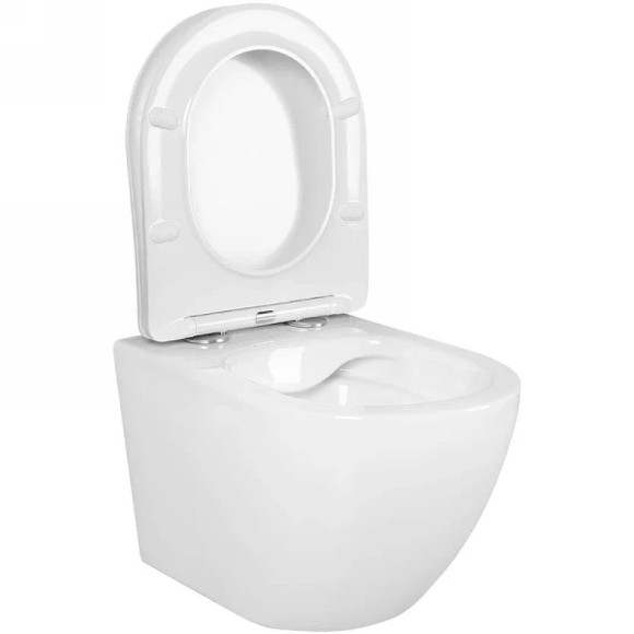 Унитаз Aquatek Европа AQ1900T-00 подвесной с сиденьем Микролифт Унитаз Aquatek Европа AQ1900T-00 подвесной с сиденьем Микролифт