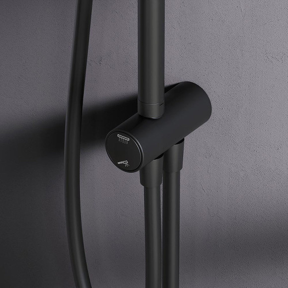 Душевая система AM.PM Gem F0790022 Черная Душевая система AM.PM Gem F0790022 Черная