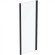 Душевая стенка Ideal Standard Connect 2 80 K9299V3 профиль Черный стекло прозрачное