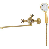 Смеситель для ванны Agger Retro-X A1721188 универсальный Бронза Смеситель для ванны Agger Retro-X A1721188 универсальный Бронза