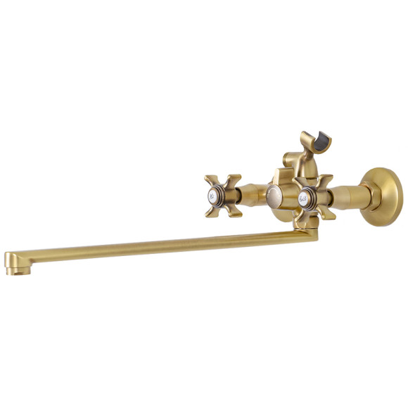 Смеситель для ванны Agger Retro-X A1721188 универсальный Бронза